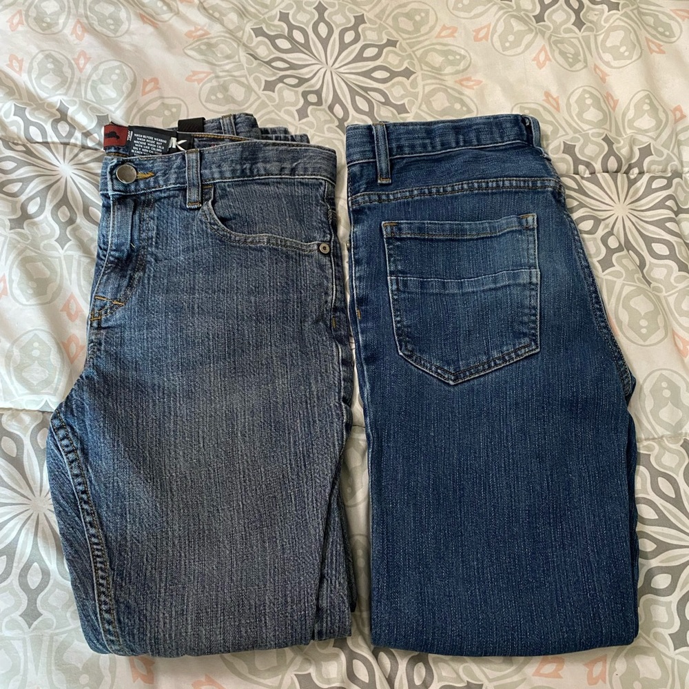 Bundle of boys jeans